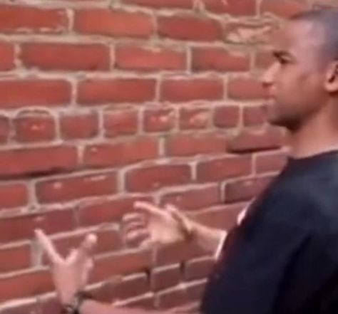 Argue With The Wall 🙄 [Video] | Memes, Viral videos funny, Funny video clips Man Talking To Brick Wall, Guy Talking To Brick Wall, Edit Intro Videos Funny, Funny Video Clips For Editing, Funny Fancam, Reactions Videos, Wall Video, Video Reaction, Reaction Videos