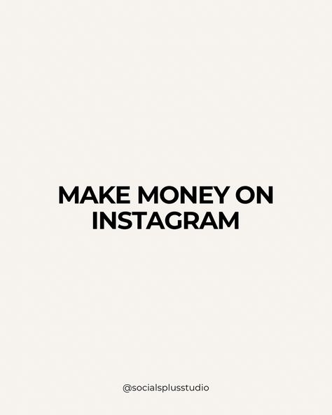 Did you know you can make money on Instagram all by enabling this one feature??👀 Monetize your reels by enabling the Ad feature, which will allow IG to show ads to your viewers and gives you the chance to make some extra cash!🤑 No strings attached!!! You literally don’t have to do anything differently. Keep creating and sharing reels, while instagram does the work for you! It’s a win, win! 👏🏼🙌🏼 #instagramreels #instagramtips #monetization #monetizeyourbrand #makemoney #ads #socialmediama... Make Money On Instagram, Social Medi, No Strings Attached, Extra Cash, Instagram Tips, Work For You, Do Anything, Work On Yourself, Make Money