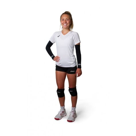 Tandem Sport Arm Sleeve Available in S/M and L/XL Comfortable seamless arm compression sleeve Helps glide on floor when diving in volleyball drills and games Made of 100% polyester with stretchability for a perfect fit Can be worn under Tandem Sport elbow pads Great to pair with short sleeve jerseys Sold as a single sleeve! COMES IN BLACK OR WHITE Volleyball Arm Sleeves, Softball Pitching Machine, Softball Pitching, Pitching Machine, Volleyball Jerseys, Compression Arm Sleeves, Volleyball Drills, Juicy Lips, Back Pain Exercises