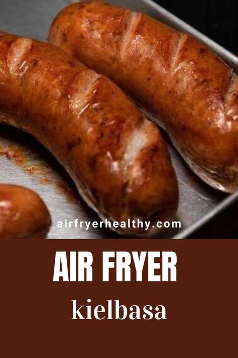 Air Fryer Kielbasa, Hot Sausage Recipes, Polish Sausage Recipes, Kielbasa Recipe, How To Cook Kielbasa, Kielbasa Recipes, Kielbasa Sausage, Polish Sausage, Pork Recipes Easy