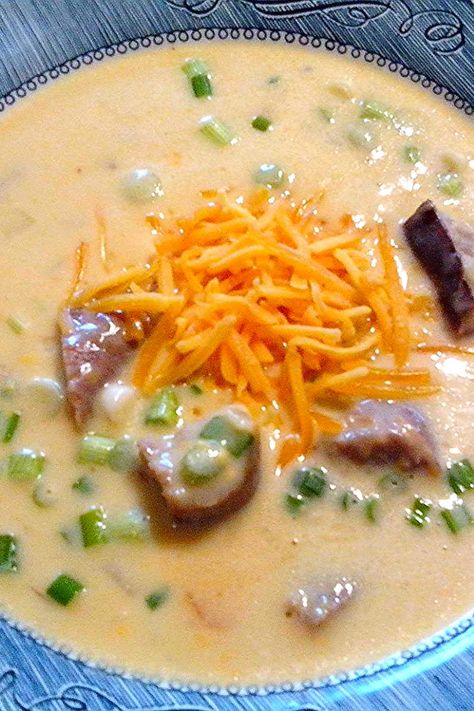 Cheddar-Bratwurst Soup Bratwurst Soup, Grill Brats, Brats Recipes, Bratwurst Recipes, Hot Coals, Beer Cheese Soups, Beef Sausage, Crockpot Recipes Easy, Sausage Recipes