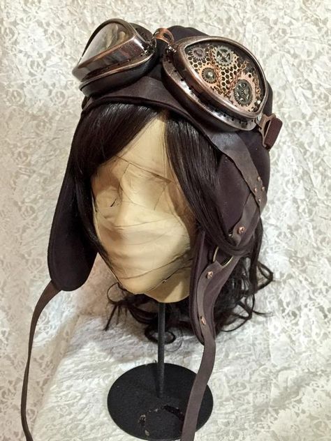 Steam Punk Aesthetic, Funky Hats, Accessory Inspo, Concept Clothing, Steampunk Style, Aesthetic Women, Steam Punk, Gentleman Style, Steampunk Fashion