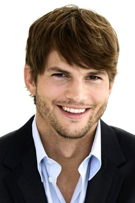 Ashton Kutcher Hairstyles, Kutcher Ashton, Young Ashton Kutcher, Carpenter Fashion, Adams Apple, Face Claims Male, Two And A Half Men, Character Painting, Boy Haircuts