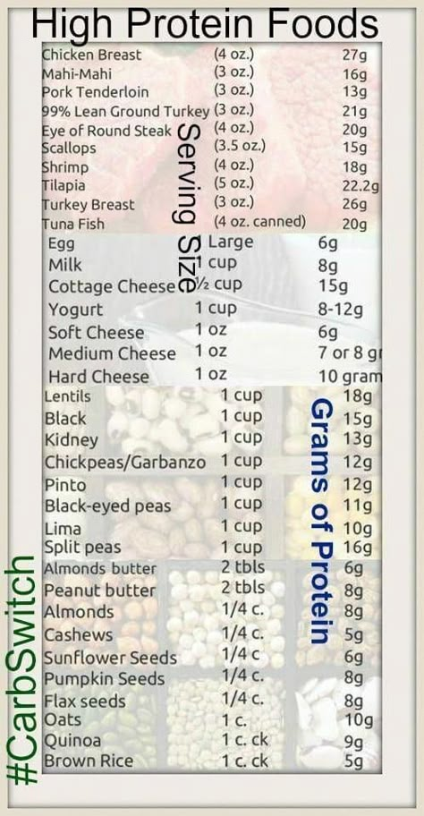 High Protein Food List, Protein Chart, High Protein Foods List, Protein Foods List, Fitness Box, Macro Diet, Reverse Dieting, High Protein Foods, Bariatric Diet