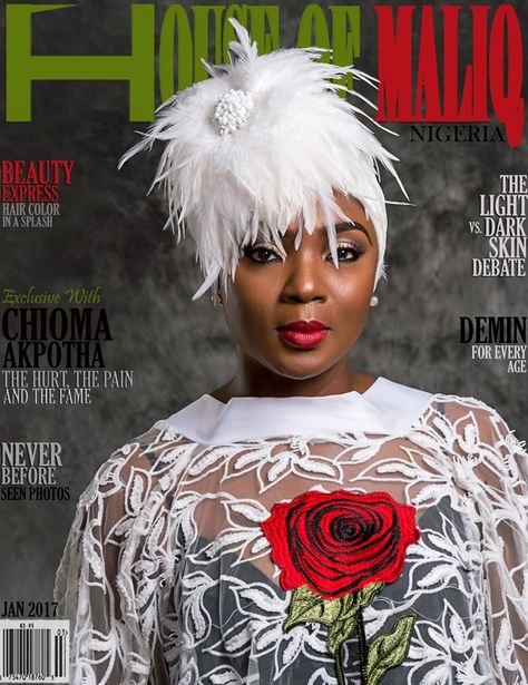 Nollywood Actress Chioma Akpotha Chukwuka Covers HOUSE OF MALIQ magazine January Edition 2017 Chioma Akpotha, Star Actress, Alien Vs Predator, Light Hair Color, Alien Vs, African Wear, Light Hair, Lifestyle Magazine, Actress Photos