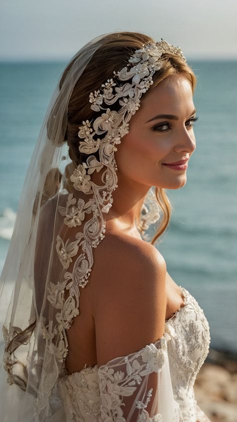 Discover stunning bride hairstyles with veil that will elevate your wedding look in 2024 Our latest blog post showcases a variety of elegant styles including chic updos gorgeous down hairstyles and sophisticated crown placements Whether you have short hair or long locks we've got you covered with options like sleek buns romantic half-up styles and stylish tiaras Embrace modern trends with simple yet beautiful designs that highlight your unique beauty Perfect for every type of Half Updo With Veil, Bride Hairstyle With Veil, Wedding Bun With Veil, Hairstyle With Veil, Cherry Cola Hair Color, Sleek Buns, Bride Hairstyles With Veil, Cherry Cola Hair, Hairstyles With Veil