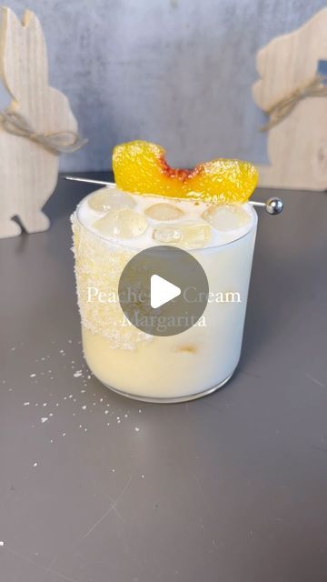 1.3M views · 100K likes | Danica Frye l cocktails + mocktails on Instagram: "Who else is excited for peach season?! This Peaches & Cream Margarita is perfect for Easter brunch— but you’ll also catch me sipping this all the way through summer! 🍑

Comment LINK and I’ll dm you the link to everything I used here— from the shaker to the ice mold! 

Recipe:
2 oz peach puree*
2 oz tequila
1 oz orange liqueur
1/2 oz lime juice
1/2 oz heavy cream
1/2 oz agave 

Peach Puree:
Combine 1 cup peaches (peeled) and 1/2 cup water in blender. Blend until smooth. 

#peach #peachesandcream #tequila #margarita #brunch #spring #easterbrunch #easter #brunchcocktails #drinks" Peaches And Cream Margarita, Marg Recipe, Classy Cocktails, Dinner Party Games, Tequila Margarita, Orange Liqueur, Cocktails To Try, Peach Puree, Cocktail And Mocktail