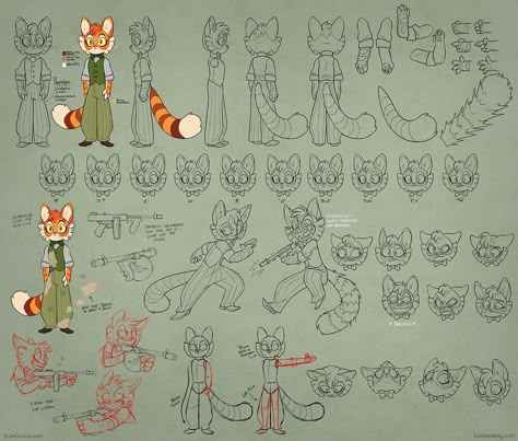 Lackadaisy Cats, Character Model Sheet, Character Model, Model Sheet, Cat Character, Animation Reference, Character Design Animation, Character Sheet, Character Modeling