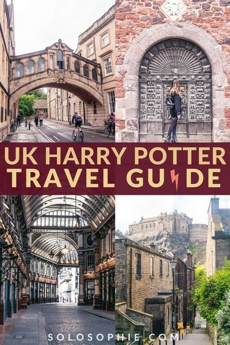 The Complete Harry Potter UK Travel Guide For Muggles. Here are the very best Harry Potter destinations in England and Scotland (Exeter, London, Alnwick castle, East Devon) etc Harry Potter Travel, London Travel Guide, Alnwick Castle, Parc D'attraction, Countries To Visit, Voyage Europe, England And Scotland, Scotland Travel, Cambridge Satchel