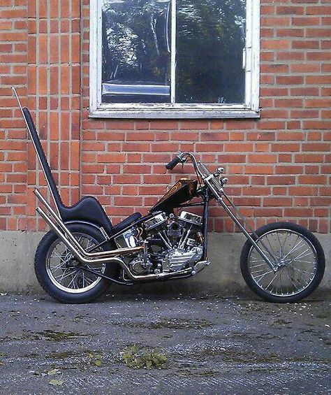 Choppers King And Queen Seat, Panhead Chopper, Moto Logo, Old School Chopper, Harley Davidson Chopper, Chopper Bike, Custom Choppers, Chopper Motorcycle, Bobber Chopper