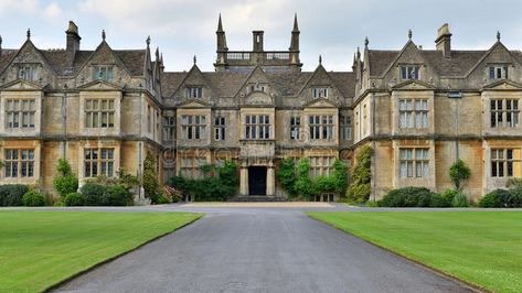 Old Country House. Driveway and Exterior View of an Old English Country House Bu , #AD, #Exterior, #View, #Driveway, #Country, #House #ad English Manor Houses Country Estate, Old English Manor, English Estates, Old Country House, Country House Exterior, Old Money House, Old Country Houses, Modern Restaurant Design, Mansion Exterior