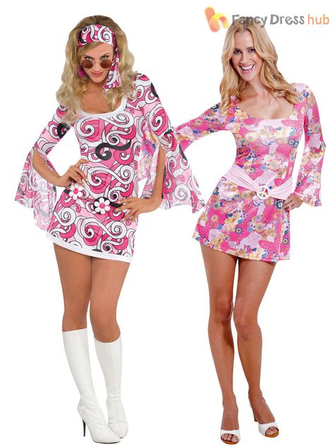 UK 8-16 60s 70s Hippy Flower Power Hippie Fancy Dress Costume Womens Ladies | Clothes, Shoes & Accessories, Fancy Dress & Period Costume, Fancy Dress | eBay! Moda Z Lat 70., 60s Fancy Dress, Hippy Fancy Dress, 70s Fancy Dress, Fancy Dress Womens, 70s Fashion Dresses, 60s Fashion Dresses, Flower Power Hippie, Fall Fashion Skirts