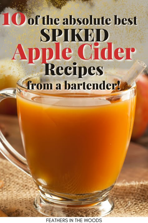 Spiked Apple Cider recipes. Apple Cider Recipe Homemade, Hot Apple Cider Spiked, Cider Alcohol Drinks, Spiked Hot Apple Cider, Apple Cider Alcohol, Spiked Cider Recipes, Homemade Hot Apple Cider, Hot Cider Recipes, Thanksgiving Cider