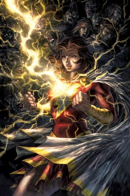 Shazam Mary, Dc Vs Vampires, Shazam Dc Comics, Captain Marvel Shazam, Vampire Knights, Dc Comics Wallpaper, Comic Book Artwork, Adventure Aesthetic, Dc Comics Superheroes