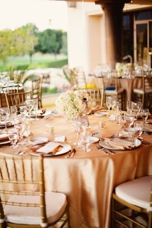 Satin Tablecloth, Gold Tablecloth, Roses Photography, Tablecloth Wedding, Nyc Wedding Venues, Gold Wedding Inspiration, Cheap Wedding Venues, Catering Ideas, Wedding Expenses