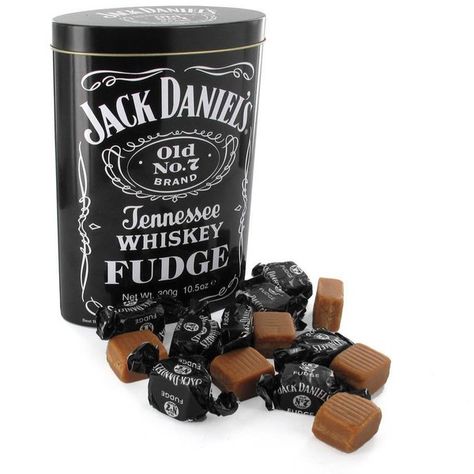 Jack Daniels Tennessee Whiskey Fudge Gift Tin ($9.74) ❤ liked on Polyvore featuring food Jack Daniels Chocolate, Whiskey Fudge, Jack Daniels Gift Set, Whisky Jack Daniels, Marshmallow Fudge Recipe, Jack Daniels Gifts, Jack Daniels Fudge, Whisky Jack, Whiskey Chocolate