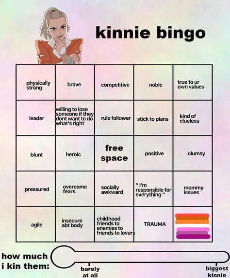 Shera Kinnie Bingo, She Ra Kinnie Bingo, Bingo Meme, Kin Bingo, Snapchat Games, Kinnie Bingo, About Me Template, Bingo Sheets, Bingo Template