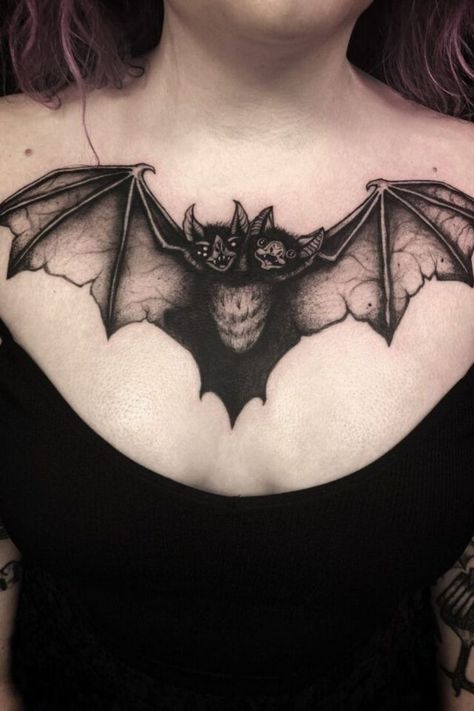 A spooky chest tattoo is a daring tattoo idea for women who enjoy dark and mysterious art. This tattoo for female enthusiasts is perfect for adding an edgy, bold look with intricate detailing. Tattoo For Female, Tattoo Idea For Women, Front Neck Tattoo, Mysterious Art, Dark And Mysterious, Chest Tattoos, Chest Tattoo, All Eyes, Tattoo Idea