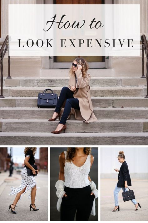 Want to look expensive but don't have the cash to do so? It's possible! Here are 9 ways to look expensive with items you probably already have in your coset + what to avoid! | how to look expensive | high-end closet  | fashion tips | outfit ideas | style tips | fashion blog | style inspiration Hair Styling Tips, How To Look Expensive, Style Parisienne, Mode Tips, Look Expensive, Short Men Fashion, Paris Mode, Stil Inspiration, Closet Fashion