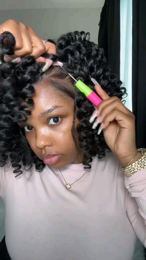 Diy Hair Wig, Hair Braid Patterns, Short Box Braids Hairstyles, Natural Hair Stylists, Curly Crochet Hair Styles, Hair Scarf Styles, Cute Box Braids Hairstyles, Quick Braided Hairstyles, Twist Braid Hairstyles