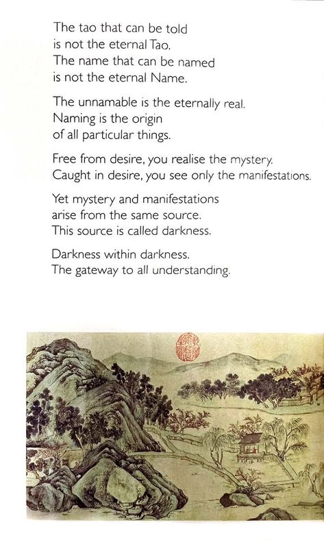 Excerpt From The Tao Te Ching by Lao Tzu #Quote #Chinese #Philosophy #Wisdom #Desire #Mystery #Darkness #Void #Understanding Daoism Taoism, Chinese Philosophy, The Tao, Tao Te Ching, Zen Buddhism, Lao Tzu, Circle Of Life, Legend Of Korra, Buddhism