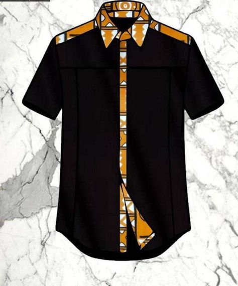 Plain And Pattern Ankara Styles For Men, African Casual Wear, African Shirts Designs, African Print Shirt, Kente Print, African Wear Styles For Men, Latest African Men Fashion, African Attire For Men, African Dresses Men