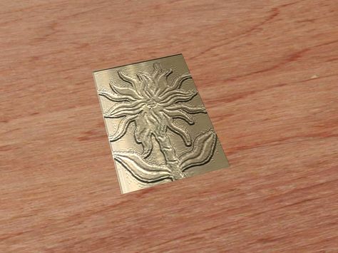 Embossing Art, Metal Embossing Art, Soda Can Crafts, Leaf Projects, Metal Embossing, Popular Crafts, Metal Tree Wall Art, Leather Stamps, Art Hobbies