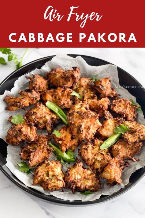 Air Fryer Cabbage Pakora • Simple Sumptuous Cooking Airfryer Cabbage, Wagyu Ground Beef, Wagyu Recipes, Wagyu Beef Recipe, Asian Ground Beef Recipes, Mapo Tofu Recipe, Ground Beef Recipe, Kobe Beef, Mapo Tofu