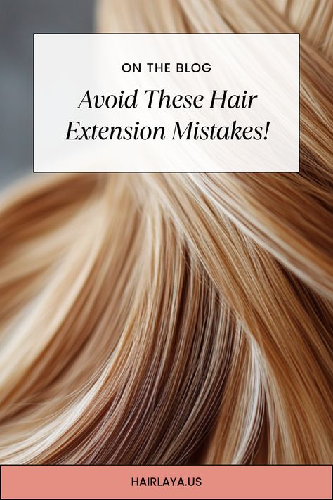 Want flawless, long-lasting hair extensions? Discover the most common mistakes to avoid—from washing errors to storage tips—and learn how to keep your extensions looking beautiful! Tap to read our complete troubleshooting guide! #HairCare #HairExtensions #BeautyTips #HairCareTips Long Wavy Hair Extensions, Caring For Hair Extensions, Styling Long Extensions, Clip In Hair Extensions Tips And Tricks, Nano Tip Hair Extensions, Best Products For Hair Extensions, Goo Goo Hair Extensions, How To Style Hair With Extensions, K Tip Extensions