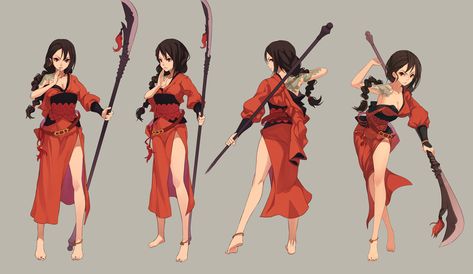 Model Sheet, Martial Artist, Character Modeling, 영감을 주는 캐릭터, Female Character Design, Character Design References, Character Designs, Drawing Poses, Character Outfits