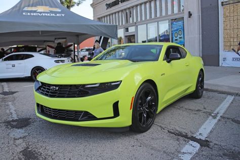 2020 Chevrolet Camaro LT1: Live Photo Gallery (Daytime) | GM Authority Chevrolet Camaro Yellow, Camaro Lt1, Chevy Camaro Zl1, Chevrolet Camaro Zl1, Speed Test, Live Photos, Camaro Zl1, Street Racing Cars, Sports Sedan