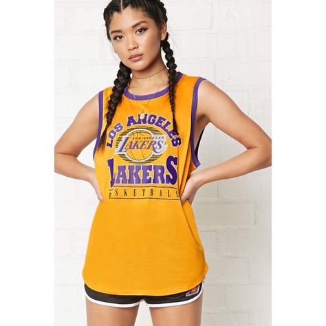 Nba Jersey Outfit Woman, Nba Jersey Outfit, Basketball Girls Outfits, Lakers Outfit, Basketball Game Outfit Women, Basketball Jersey Outfit, Lakers Girls, Lakers Jersey, Game Outfit