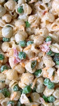 Bacon Pea Pasta, Best Pasta Salad Ever, Pasta Salad With Peas, Pea Pasta Salad, Salad With Pasta, Salad With Peas, The Best Pasta Salad, Salty Side Dish, Pea Pasta