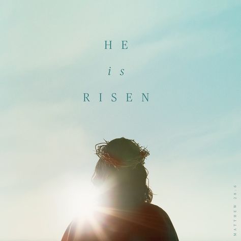 He Is Risen Quotes, Biblical Pictures, Rise Quotes, Jesus Is Risen, Resurrection Day, Jesus Is Alive, He Has Risen, Christ Is Risen, Matthew 28