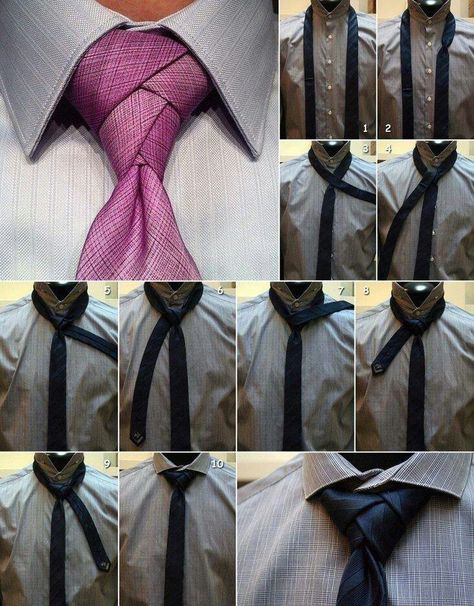 How to tie a tie like a gangster How To Tie A Necktie, Eldredge Knot, Ties Knots, Simpul Dasi, Tie A Necktie, Grooms Suit, Neck Tie Knots, Mode Tips, Knots Diy