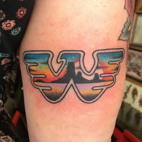 Waylon Jennings Tattoo, Tattoo Real, Poked Tattoo, Change Tattoo, Outlaw Tattoo, W Tattoo, Wutang Clan, Traditional Style Tattoo, Sea Change