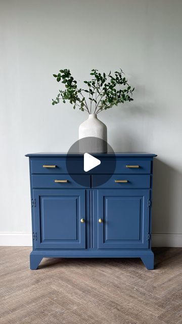 Christina Muscari on Instagram: "#ad @beyondpaintdiy is now available in store at Lowe’s. I headed there to pick up a quart of Deep Blue for this thrift store hutch nobody wanted.

It’s super easy to apply with just a chip brush and roller. There is no sanding, priming or topcoat required. It’s an all in one paint easy enough for the average DIYer.

This forgotten hutch can now be used as a changing table, coffee bar or even in an entryway. I’m curious…How would you use it?

Comment BEYOND PAINT for a link or head to Lowe’s Home Improvement to pick some up today.

#beyondpaint #furnituremakeover" Christina Muscari, All In One Paint, Beyond Paint, Paint Easy, Painting Furniture, Table Coffee, Home Reno, Painting Tips, Furniture Projects