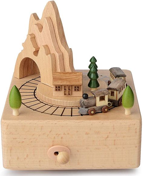 Box Train, Merry Christmas Song, Wooden Music Box, Musical Gift, Smart Toys, Baby George, Musical Box, Christmas Train, Science Museum