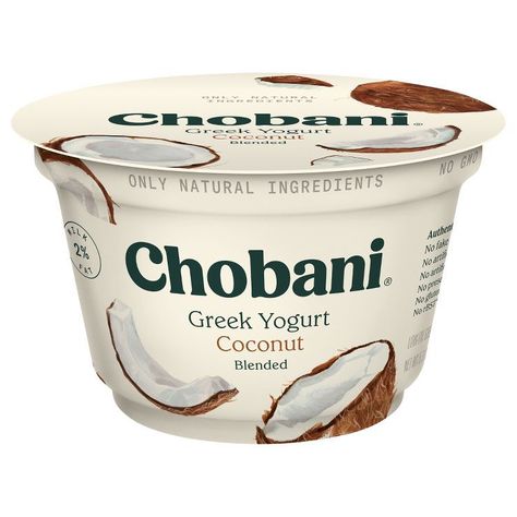 Chobani Coconut Blended Low Fat Greek Yogurt - 5.3oz | Target