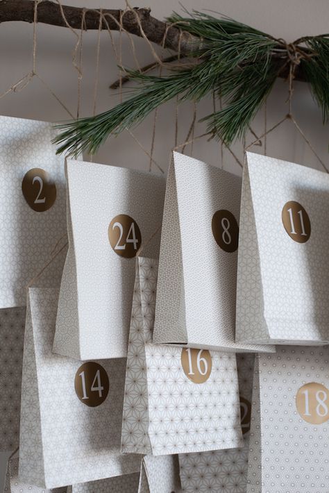 Christmas Advent Calendar DIY Advent Calendars For Adults, Diy Christmas Advent Calendar, Diy Christmas Advent, Advent Calendar Diy, Make An Advent Calendar, My Scandinavian Home, Christmas Advent Calendar Diy, Calendar Kit, 1st December