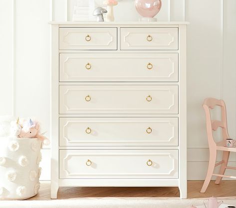 Ava Regency Kids Dresser With Drawers | Pottery Barn Kids Kids Closet Organization Ideas, 60s Bedroom, Extra Wide Dresser, Glamorous Furniture, Wide Dresser, Closet Organization Ideas, Kids Closet Organization, Kids Dressers, Kids Closet