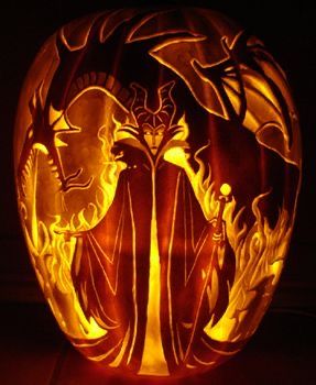 Pumkin Carving Ideas Creative Easy Scary, Maleficent Pumpkin Carving, Maleficent Pumpkin, Halloween Pumpkin Diy, Disney Pumpkin Carving, Pumkin Carving, Creepy Pumpkin, Creative Pumpkin Carving, Easy Pumpkin Carving