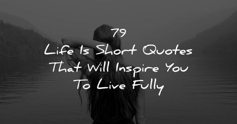 Access 79 of the best life is short quotes today. You'll discover sayings by Marcus Aurelius, Socrates, Seneca, Paulo Coelho (with great images too!) Quotes About Life Being Short, Life Is Short Quotes, Live To The Fullest, Being Short, Arthur Schopenhauer, Life Is Too Short Quotes, Robert Greene, Quotes Short, Single Life