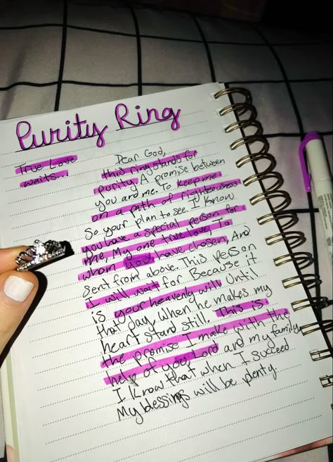 Purity Ring Aesthetic, Purity Bible Study, Purity Ring Prayer, Waiting Till Marriage Quotes, Waiting Till Marriage, Things To Write In A Christian Journal, Chritian Girl Aesthetics, Bullet Journal Christian, Journal Ideas For Christian’s