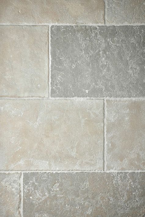 Limestone Bathroom Floor, French Limestone Flooring, Stone Kitchen Floor, Antique Stone Flooring, Stone Floor Bathroom, Limestone Texture, Home Floors, French Limestone Floor, Natural Stone Kitchen