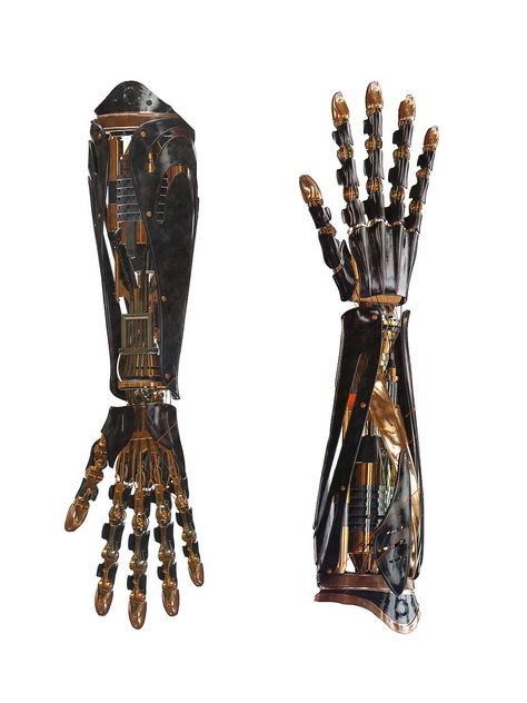 Steampunk Arm, Star Wars Anakin Skywalker, Prosthetic Limbs, Cybernetic Arm, Robot Hand, Arm Art, Star Wars Anakin, Star Wars Facts, Arte Robot