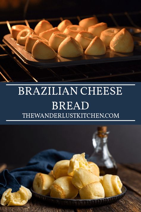 Texas De Brazil Cheese Bread Recipe, International Bread Recipes, Brazillian Cheese Bread Recipe, Brazillian Cheese Bread, Brazilian Cheese Rolls, Summer Squash Bread, Cheese Breads, Brazilian Cheese Bread Recipe, Bread Bites