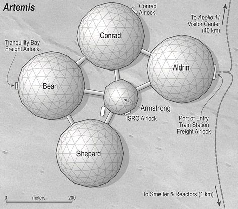 This Is How We'd Really Build a Moon Base Space Colony Concept, Ecology Projects, Nasa Moon, Moon City, Moon Base, Andy Weir, Space Colony, Moon Projects, Space Ships Concept