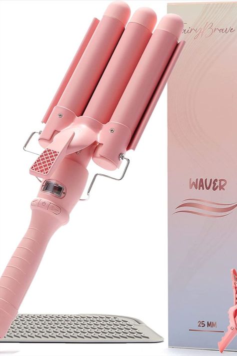 Three Barrel Curling Iron, Hair Waver Iron, Waver Iron, 3 Barrel Curling Iron, Beach Waver, Mascara Brands, Barrel Curling Iron, Hair Crimper, Hair Waver