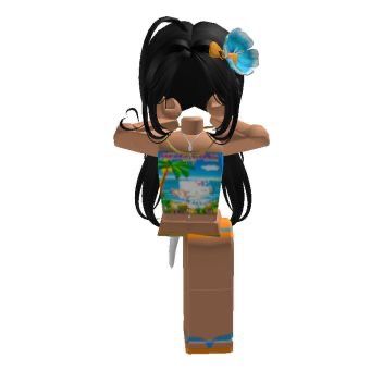 Roblox fits Tropical Roblox Outfit Codes, Roblox Hawaii Fit, Tropical Core Roblox Avatar, Beachy Roblox Avatar, Cute Summer Roblox Avatars, Roblox Tropical Outfits, Coconut Girl Roblox Avatar, Roblox Beach Outfit, Beach Roblox Avatar